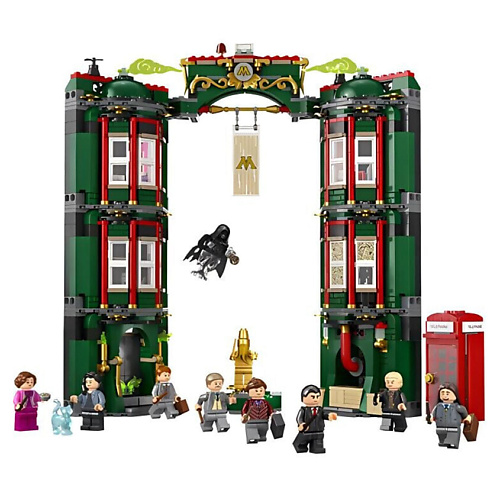 

LEGO Конструктор Harry Potter, Набор строительных блоков Министерство магии, Конструктор Harry Potter, Набор строительных блоков Министерство магии
