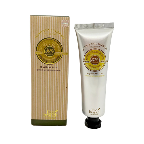 

ECOBRANCH Крем для рук и ногтей с экстрактом масла ши 40, Крем для рук и ногтей с экстрактом масла ши