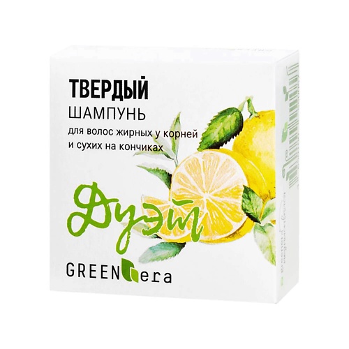 

GREEN-ERA Твердый шампунь Дуэт 55, Твердый шампунь Дуэт