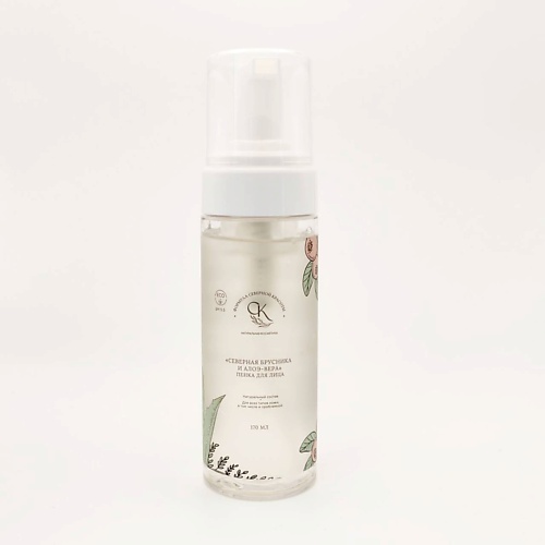 

ФОРМУЛА СЕВЕРНОЙ КРАСОТЫ НАТУРАЛЬНАЯ КОСМЕТИКА ТОВАРЫ ДЛЯ ДОМА Пенка "Северная брусника и алоэ-вера" 170, Пенка "Северная брусника и алоэ-вера"