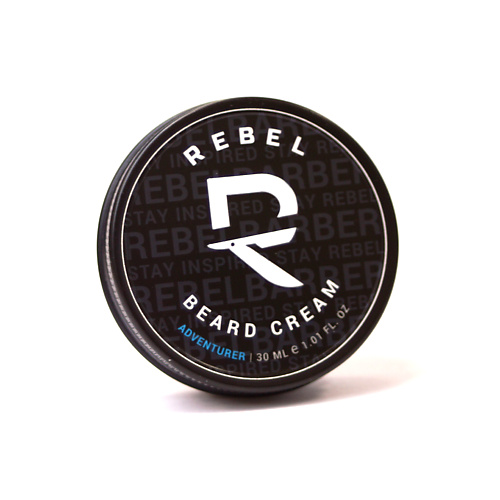 

REBEL Премиальный крем для бороды и усов Adventurer 30, Премиальный крем для бороды и усов Adventurer