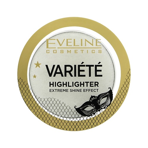 

EVELINE Хайлайтер для лица прессованный VARIETE EXTREME SHINE EFFECT 27, Хайлайтер для лица прессованный VARIETE EXTREME SHINE EFFECT