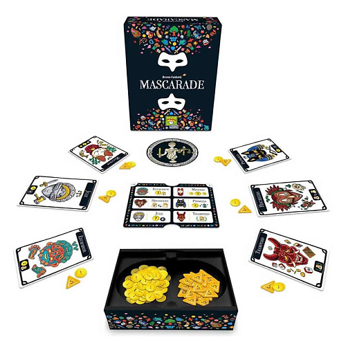 

ASMODEE Настольная игра Mascarade испанский язык, Настольная игра Mascarade испанский язык