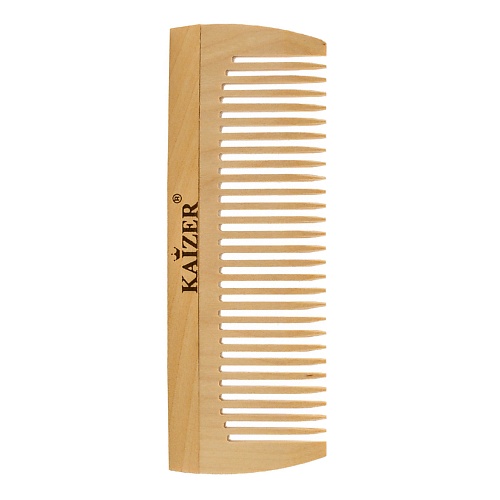 KAIZER Гребень деревянный редкие зубья 120 мм 139₽