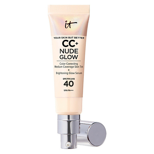 

IT COSMETICS Тональный крем с эффектом сияния CC+ Nude Glow SPF40, Тональный крем с эффектом сияния CC+ Nude Glow SPF40