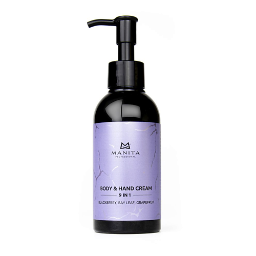 

MANITA Парфюмированный крем для рук и тела / Blackberry, Bay Leaf, Grapefruit 150, Парфюмированный крем для рук и тела / Blackberry, Bay Leaf, Grapefruit