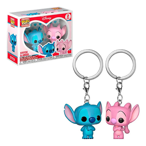 

FUNKO Фигурка Disney Stitch Pocket POP! & Angel keychain, Фигурка Disney Stitch Pocket POP! & Angel keychain