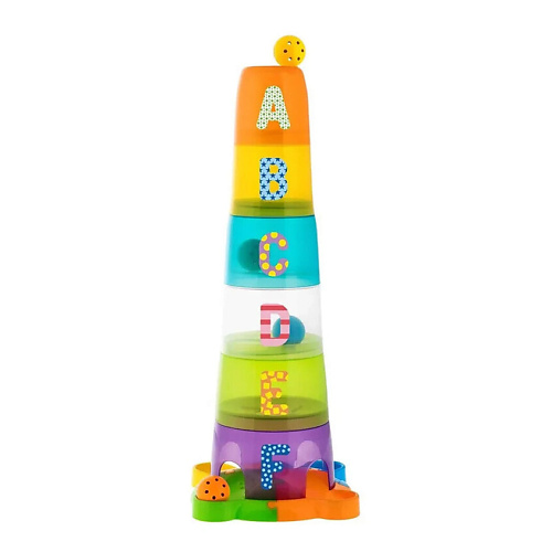 

CHICCO Развивающая пирамидка Toy Stack & Fun, Развивающая пирамидка Toy Stack & Fun