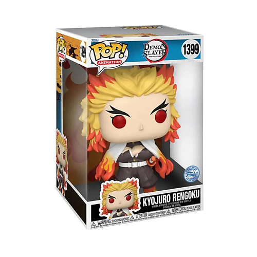 

FUNKO Фигурка Demon Slayer Super Sized Jumbo Rengoku Figure 25 cm, Фигурка Demon Slayer Super Sized Jumbo Rengoku Figure 25 cm