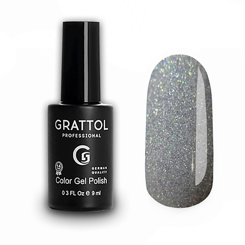 

GRATTOL Гель-лак с блестками Агат, Гель-лак с блестками Агат