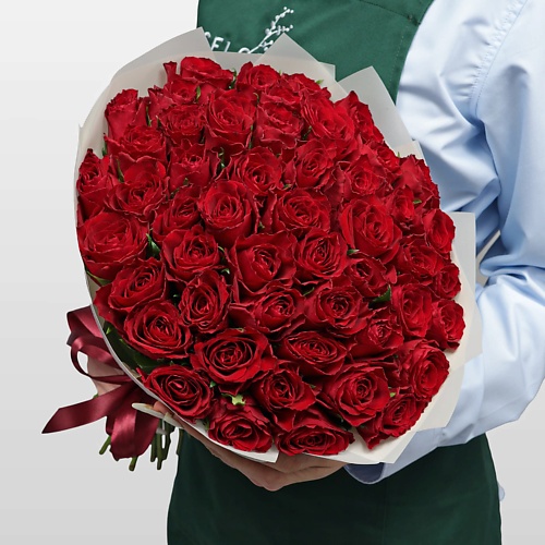 

STUDIO FLORISTIC Роза Кения красная-3 51 шт, Роза Кения красная-3 51 шт