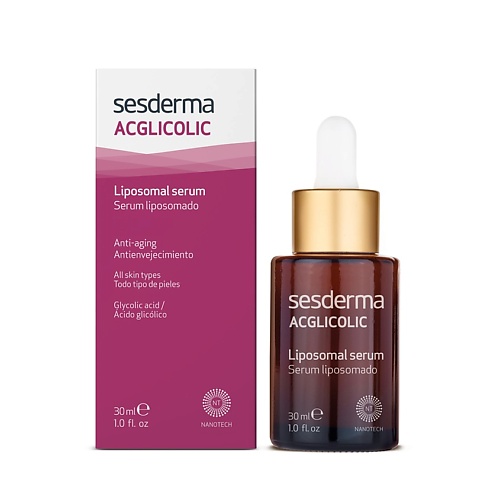 

SESDERMA Липосомальная сыворотка для лица Acglicolic 50, Липосомальная сыворотка для лица Acglicolic