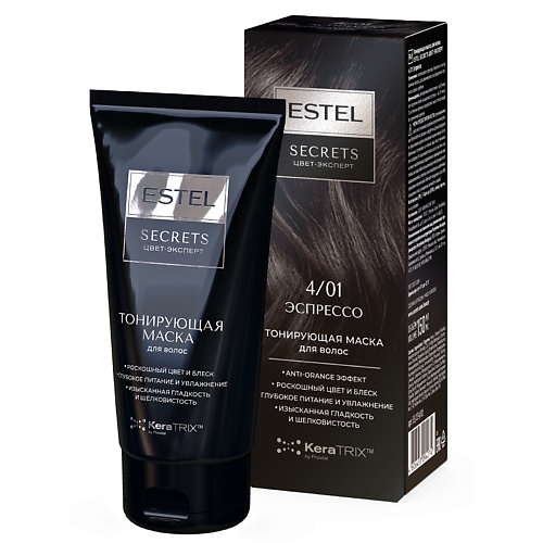 

ESTEL PROFESSIONAL Тонирующая маска для волос SECRETS ЦВЕТ-ЭКСПЕРТ, Тонирующая маска для волос SECRETS ЦВЕТ-ЭКСПЕРТ
