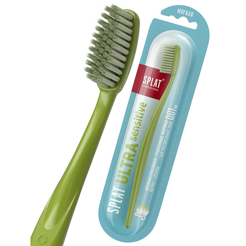 

SPLAT Инновационная зубная щетка мягкая Professional Ultra Sensitive, Инновационная зубная щетка мягкая Professional Ultra Sensitive