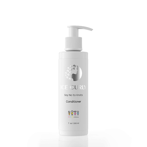 

ICE CURLY Детский кондиционер для кудрявых и вьющихся волос Say No to Knots Conditioner KIDS 200, Детский кондиционер для кудрявых и вьющихся волос Say No to Knots Conditioner KIDS