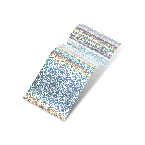 

NAIL CLUB Голографическая фольга для дизайна, Голографическая фольга для дизайна