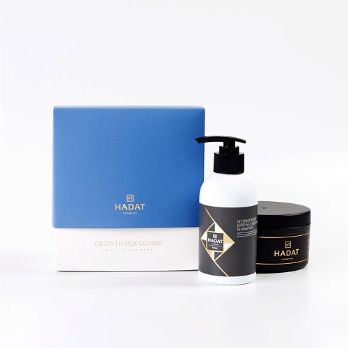 

HADAT COSMETICS GROWTH SILK COMBO Набор жидкий шелк - рост волос, GROWTH SILK COMBO Набор жидкий шелк - рост волос