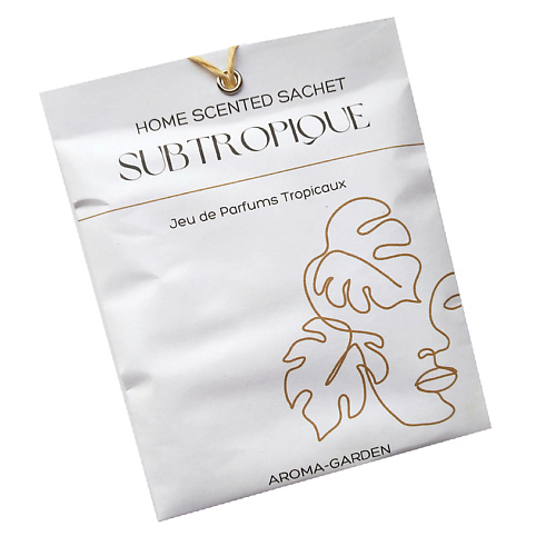 

AROMA-GARDEN Арома-САШЕ Субтропики" (Банан и ваниль), Арома-САШЕ Субтропики" (Банан и ваниль)