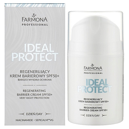 

FARMONA Восстанавливающий дневной крем Ideal Protect SPF50+ 50, Восстанавливающий дневной крем Ideal Protect SPF50+