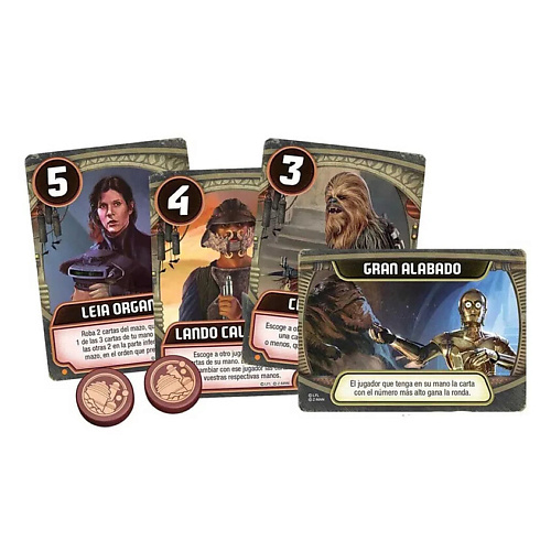 

ASMODEE Настольная игра Star Wars Palace Of Jabba на испанском языке, Настольная игра Star Wars Palace Of Jabba на испанском языке