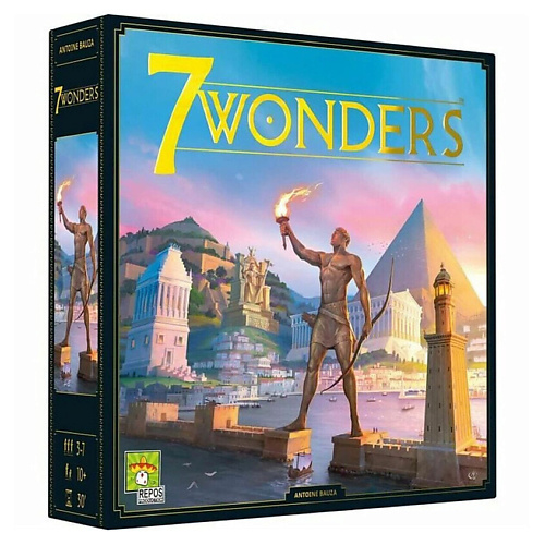 

ASMODEE Настольная игра 7 Wonders на французском языке, Настольная игра 7 Wonders на французском языке