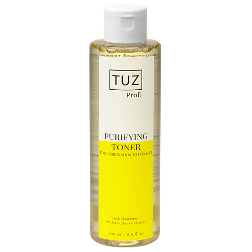 

TUZ Тоник для лица очищающий для комбинированной и жирной кожи 200, Тоник для лица очищающий для комбинированной и жирной кожи