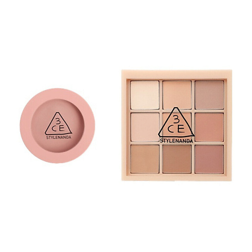 

3CE Набор: Румяна Face Blush + Тени для век Multi Eye Color Palette, Набор: Румяна Face Blush + Тени для век Multi Eye Color Palette