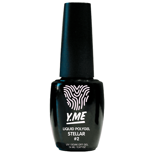

Y.ME Stellar Жидкий полигель со светоотражающим эффектом и мелкими блёстками в составе, Stellar Жидкий полигель со светоотражающим эффектом и мелкими блёстками в составе