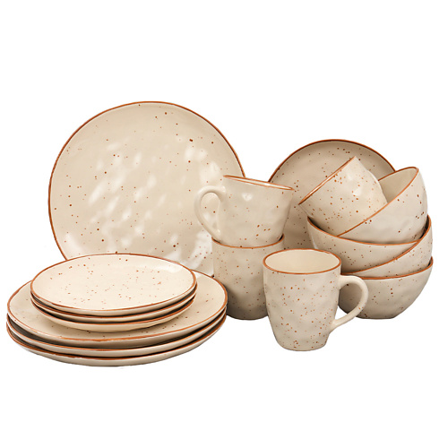 

JEWEL Набор столовый Лаурель 16 предмета керамика, Набор столовый Лаурель 16 предмета керамика