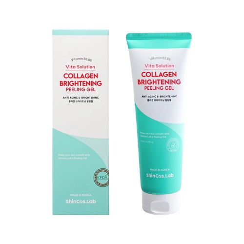 

SHINCOS.LAB Пилинг-гель для лица с коллагеном 120, Пилинг-гель для лица с коллагеном