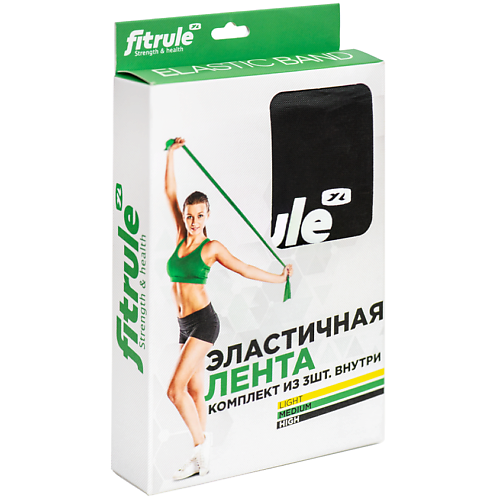 

FITRULE Набор эластичных лент (эспандеров), Набор эластичных лент (эспандеров)