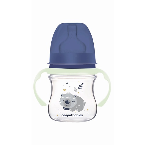 

CANPOL BABIES Бутылочка для кормления Sleepy Koala со светящимися ручками 120, Бутылочка для кормления Sleepy Koala со светящимися ручками