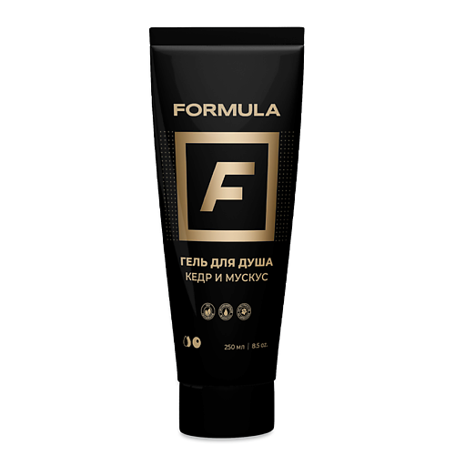 Средства для ванной и душа для мужчин F Гель для душа Кедр и мускус FORMULA 250