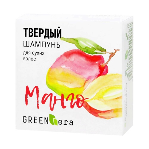 

GREEN-ERA Твердый шампунь Манго 55, Твердый шампунь Манго