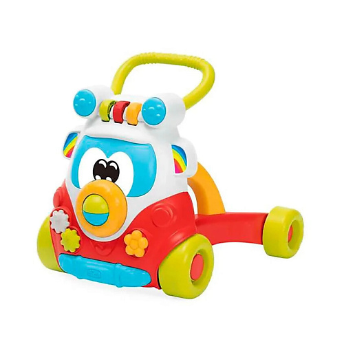 

CHICCO Ходунки-каталка 2 в 1 Happy Hippy Walker, Ходунки-каталка 2 в 1 Happy Hippy Walker