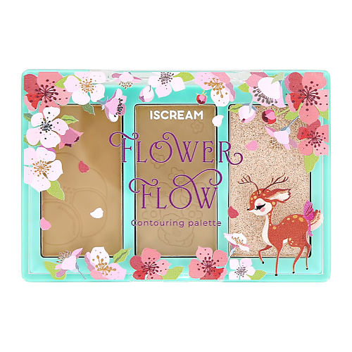 

ISCREAM Палетка для скульптурирования FLOWER FLOW, Палетка для скульптурирования FLOWER FLOW