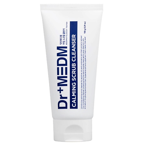 

DERMAL Dr+MEDM Успокаивающая пенка-скраб для лица 150, Dr+MEDM Успокаивающая пенка-скраб для лица