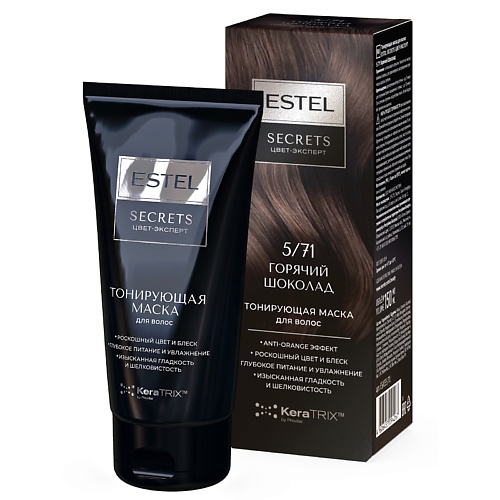 

ESTEL PROFESSIONAL Тонирующая маска для волос SECRETS ЦВЕТ-ЭКСПЕРТ, Тонирующая маска для волос SECRETS ЦВЕТ-ЭКСПЕРТ