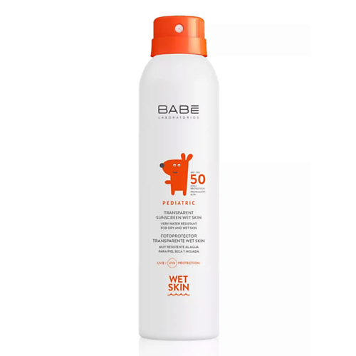 

BABE Детский влагостойкий солнцезащитный спрей SPF50 200, Детский влагостойкий солнцезащитный спрей SPF50
