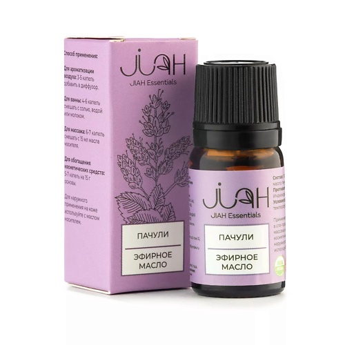 

JIAH Эфирное масло пачули (Patchouli Essential Oil) 10, Эфирное масло пачули (Patchouli Essential Oil)