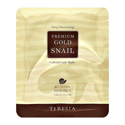 

TERESIA Маска для лица с муцином улитки (успокаивающая) 25, Маска для лица с муцином улитки (успокаивающая)