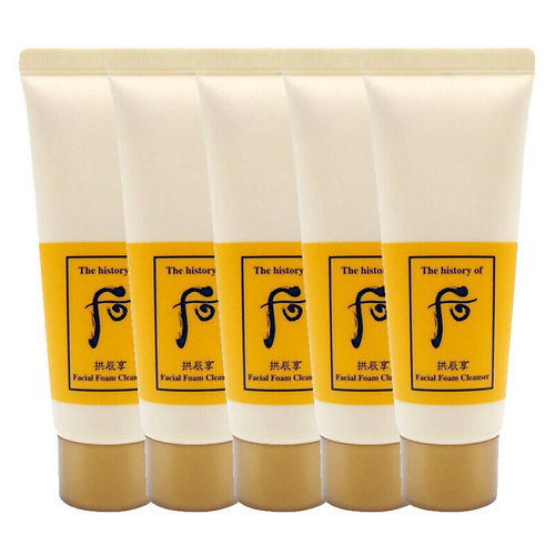 

THE HISTORY OF WHOO Набор миниатюр Gongjinhyang Facial Foam Cleanser, Набор миниатюр Gongjinhyang Facial Foam Cleanser