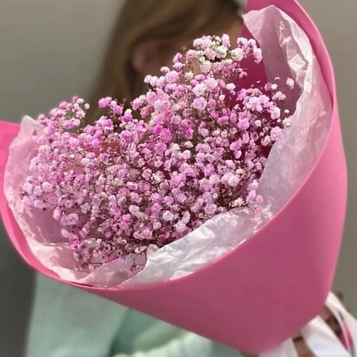 

ДАРИ ЦВЕТЫ Букет из гипсофилы, Букет из гипсофилы