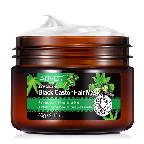 

ALIVER Маска для волос с касторовым маслом 60, Маска для волос с касторовым маслом