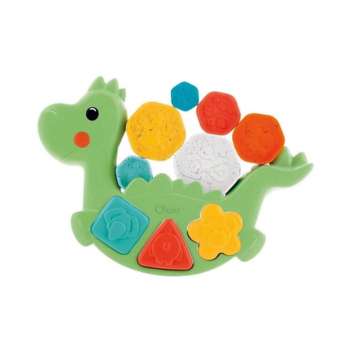 

CHICCO Развивающая игрушка "Дино" 2in1 Rocking Dino Eco+, Развивающая игрушка "Дино" 2in1 Rocking Dino Eco+