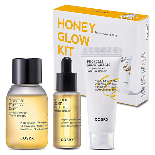 

COSRX Набор Honey Glow Propolis Trial Kit, Набор Honey Glow Propolis Trial Kit