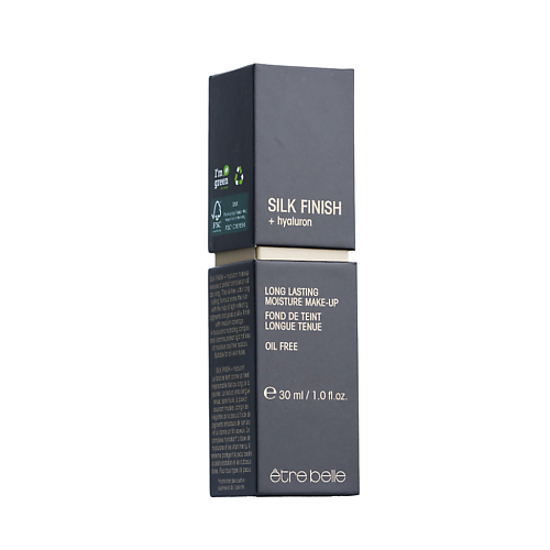 

ETRE BELLE Тональный крем с гиалуроной кислотой Silk Finish Make Up + Hyaluron, Тональный крем с гиалуроной кислотой Silk Finish Make Up + Hyaluron