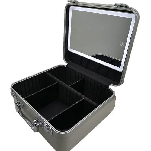 

FENCHILIN Зеркало с подсветкой и органайзером для косметики, белый, Зеркало с подсветкой и органайзером для косметики, белый