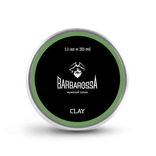 

BARBAROSSA Глина для волос для мужчин 30, Глина для волос для мужчин