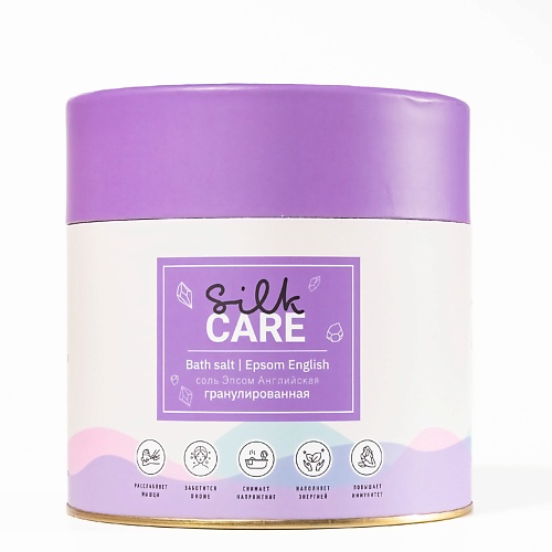 

SILK CARE Соль для ванн Английская гранулированная в подарочной упаковке 750, Соль для ванн Английская гранулированная в подарочной упаковке